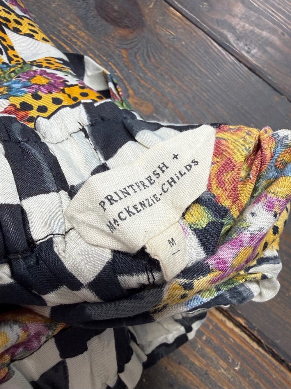 MacKenzie-Childs x Print Fresh Eco Satin SoHo Set in Bagheera print - Picture 11 of 14